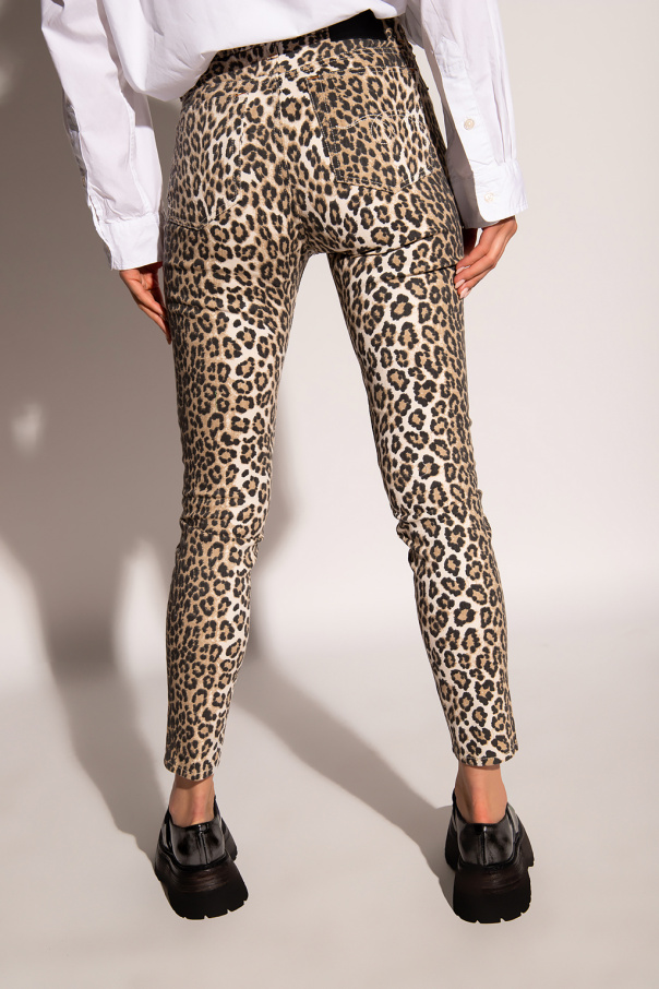 Tommy Jeans Boxy Leopard motif classics trousers R13 IetpShops